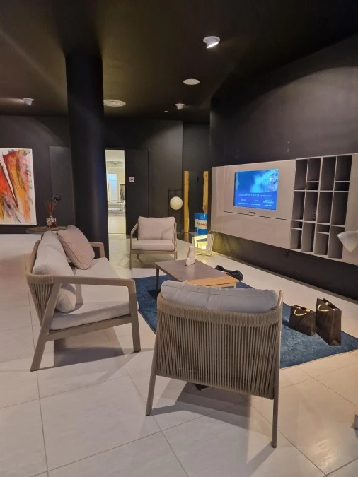 Gruppi tavoli e sedute Outdoor Talenti nova set