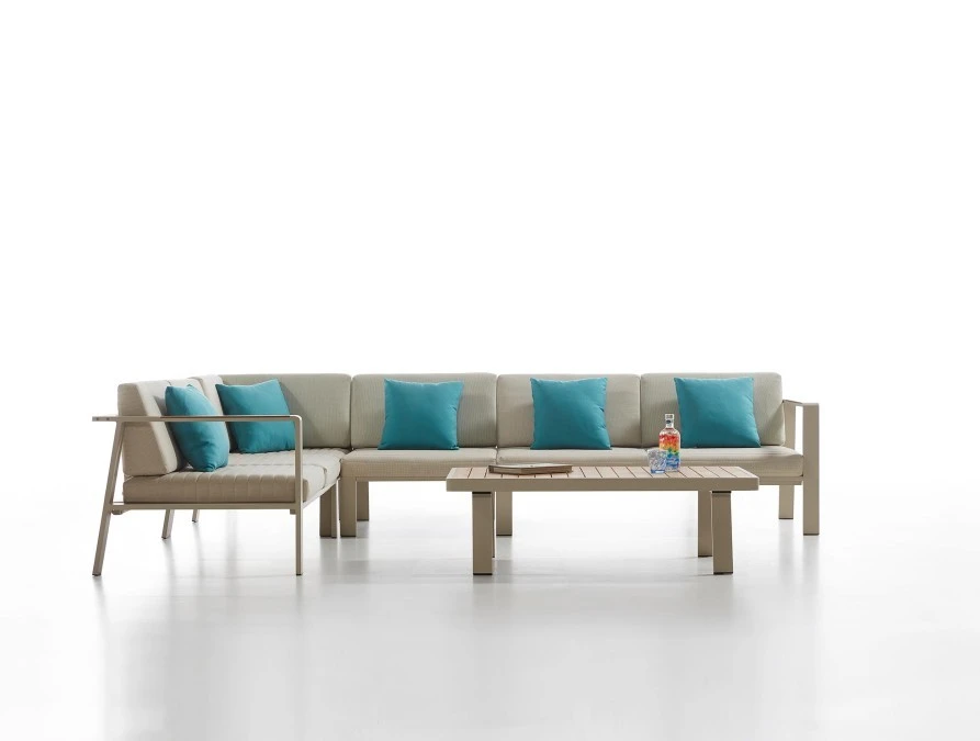 Set divano angolare da esterno COLLEZIONE NOFI HIGOLD MILANO