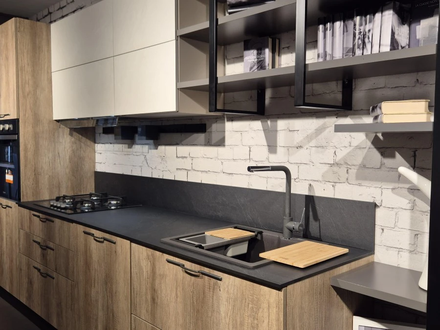 Cucina lineare Aran cucine MIA