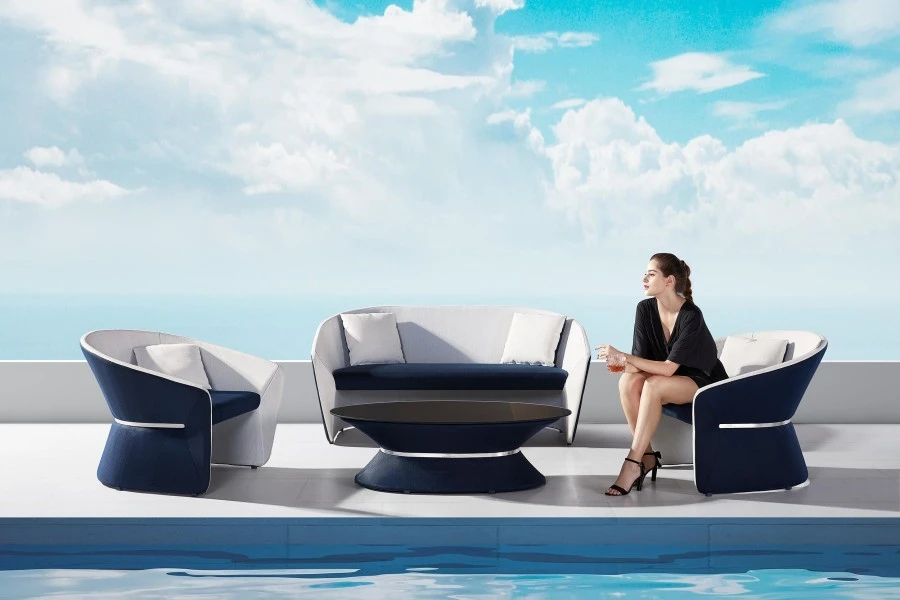 Set divano da esterno COLLEZIONE BOLD HIGOLD MILANO