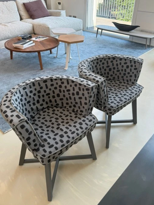 Sedia con braccioli Gervasoni POLTRONCINE GRAY