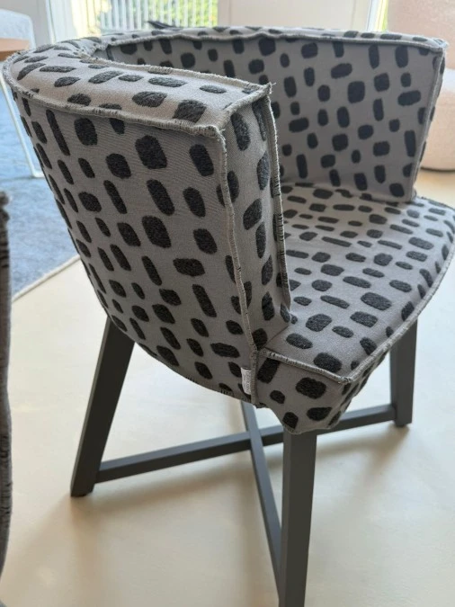 Sedia con braccioli Gervasoni POLTRONCINE GRAY