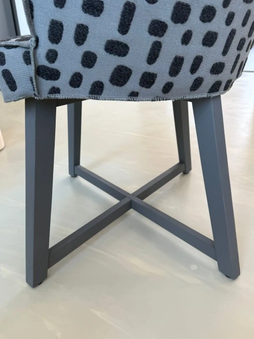 Sedia con braccioli Gervasoni POLTRONCINE GRAY