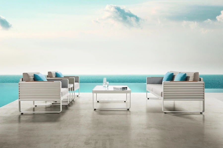 Set divano da esterno COLLEZIONE AIRPORT HIGOLD MILANO