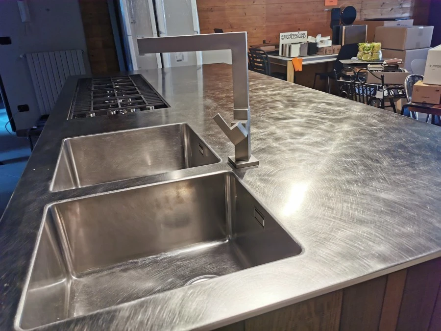 Cucina con Isola Zampieri Cucine LINE K