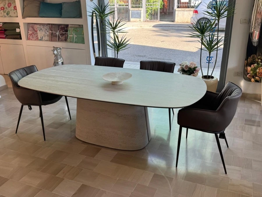 Tavolo ovale Cattelan Italia Napoleon