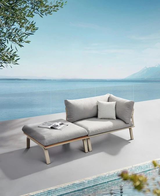 Chaise longue da esterno COLLEZIONE PUNTO HIGOLD MILANO