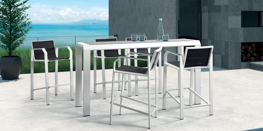Set tavolo bar da esterno COLLEZIONE NOMAD HIGOLD MILANO