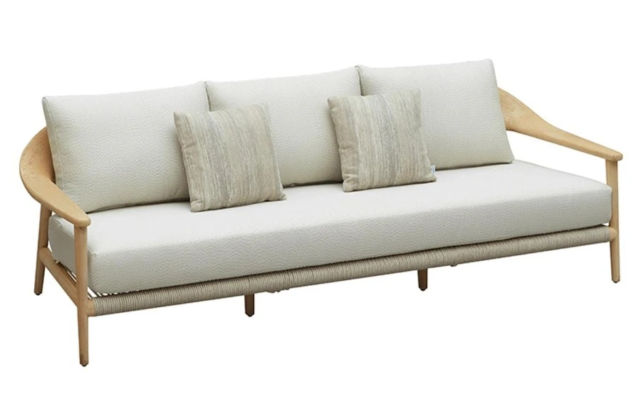 Divano da esterno (versione chiara) COLLEZIONE LEO HIGOLD MILANO