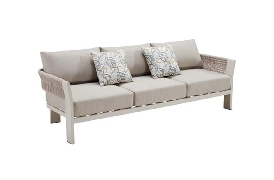 Divano da esterno (color beige) COLLEZIONE BORROMEO HIGOLD MILANO