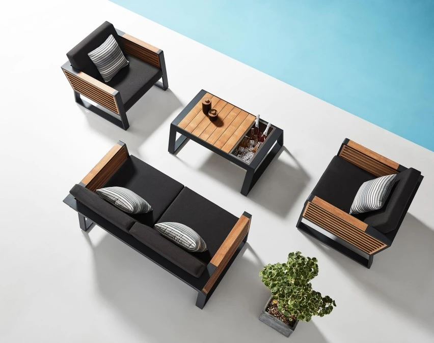 Set divano da esterno COLLEZIONE NEW YORK HIGOLD MILANO