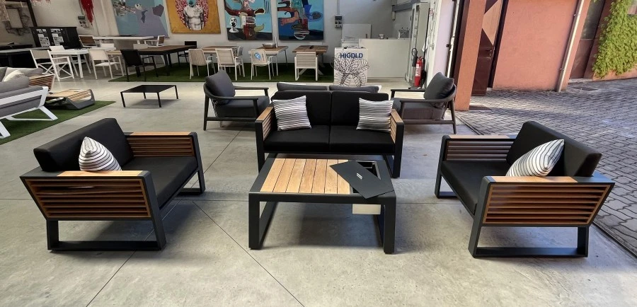 Set divano da esterno COLLEZIONE NEW YORK HIGOLD MILANO