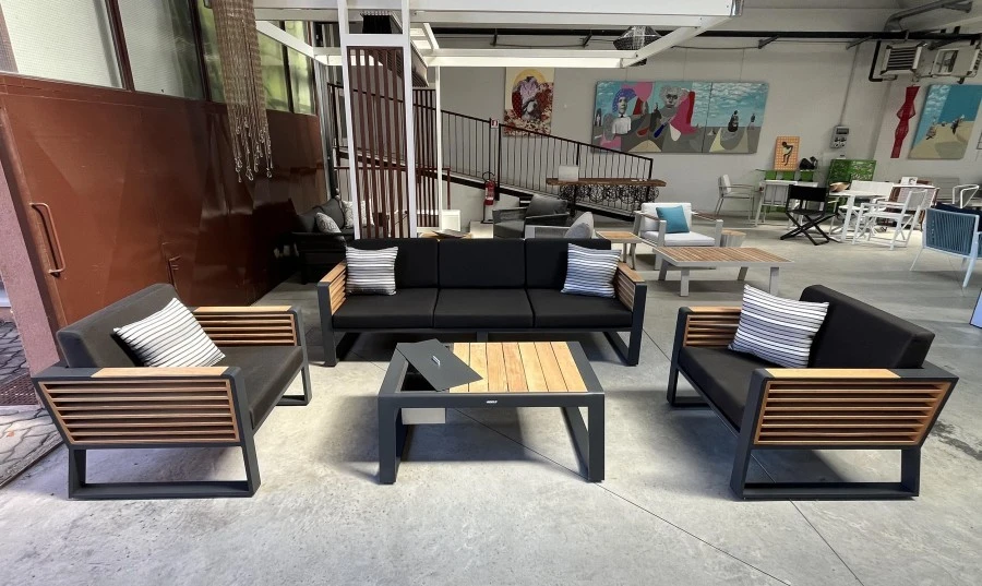 Set divano da esterno COLLEZIONE NEW YORK HIGOLD MILANO