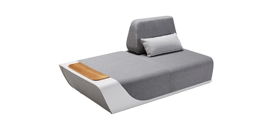 Divano lineare da esterno COLLEZIONE ONDA HIGOLD MILANO
