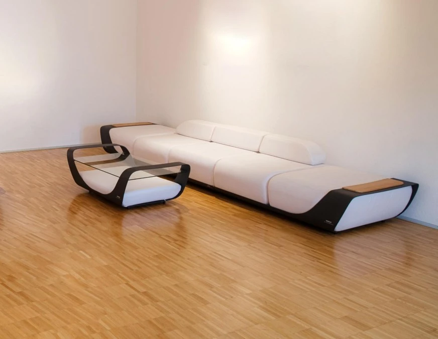 Set divano lineare da esterno COLLEZIONE ONDA HIGOLD MILANO