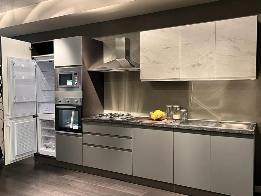 Cucina lineare Net Cucine New Kelly 360