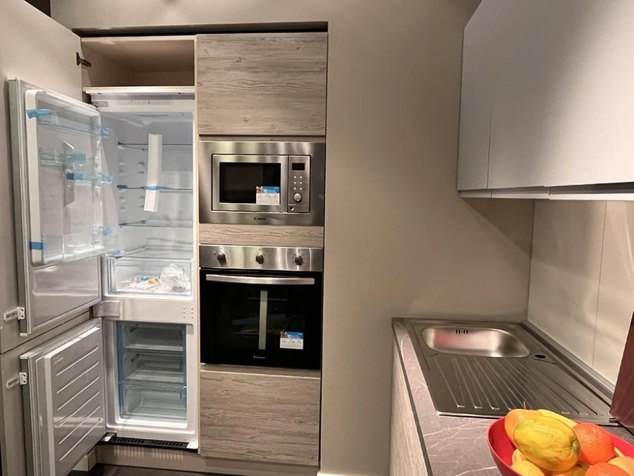 Cucina lineare Net Cucine New Kelly Angular