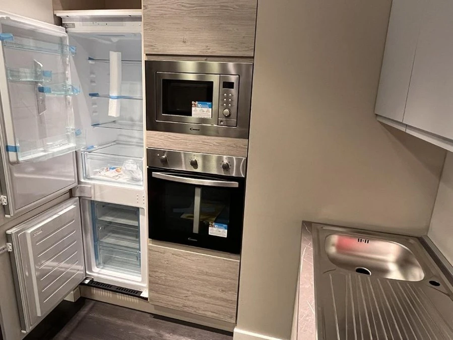 Cucina lineare Net Cucine New Kelly Angular