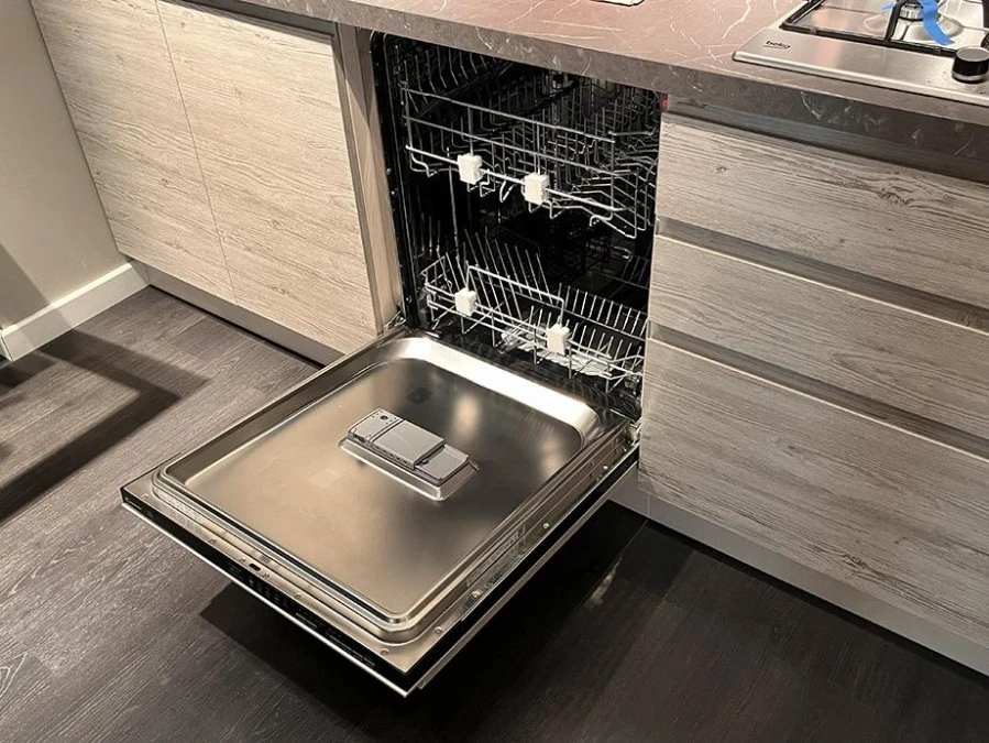 Cucina lineare Net Cucine New Kelly Angular