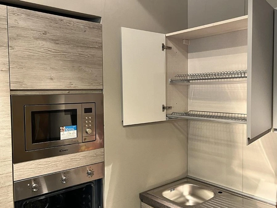 Cucina lineare Net Cucine New Kelly Angular