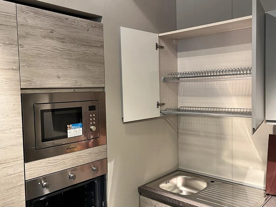 Cucina lineare Net Cucine New Kelly Angular