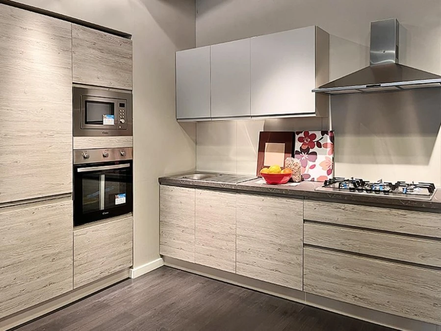 Cucina lineare Net Cucine New Kelly Angular