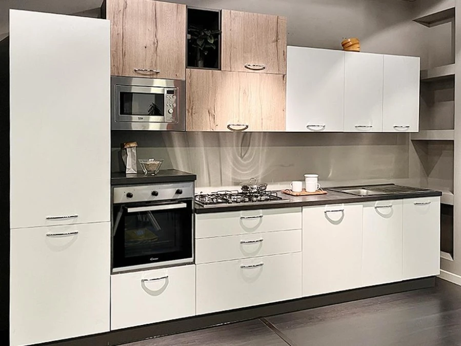 Cucina lineare Net Cucine NEW SMART 360