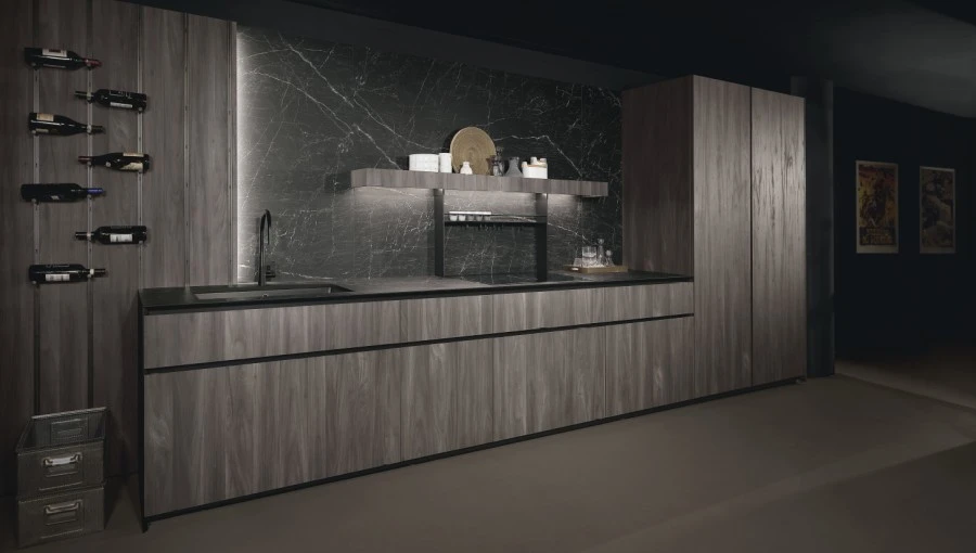 Cucina lineare Maistri Viva 6 Melaminico