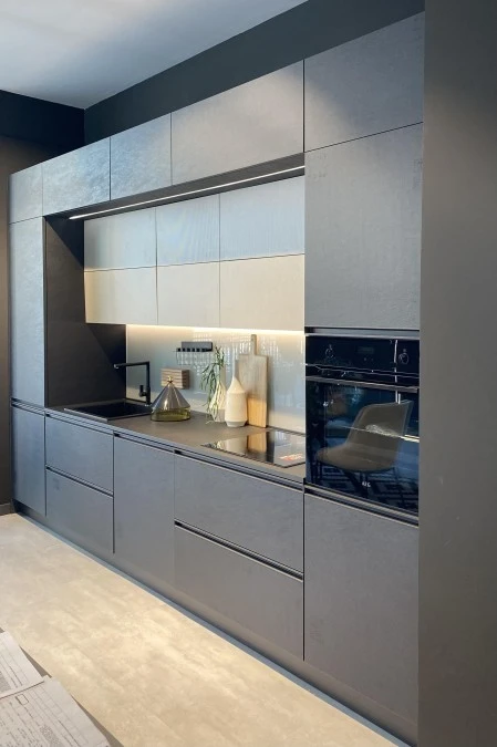 Cucina lineare Lube Mathera Head
