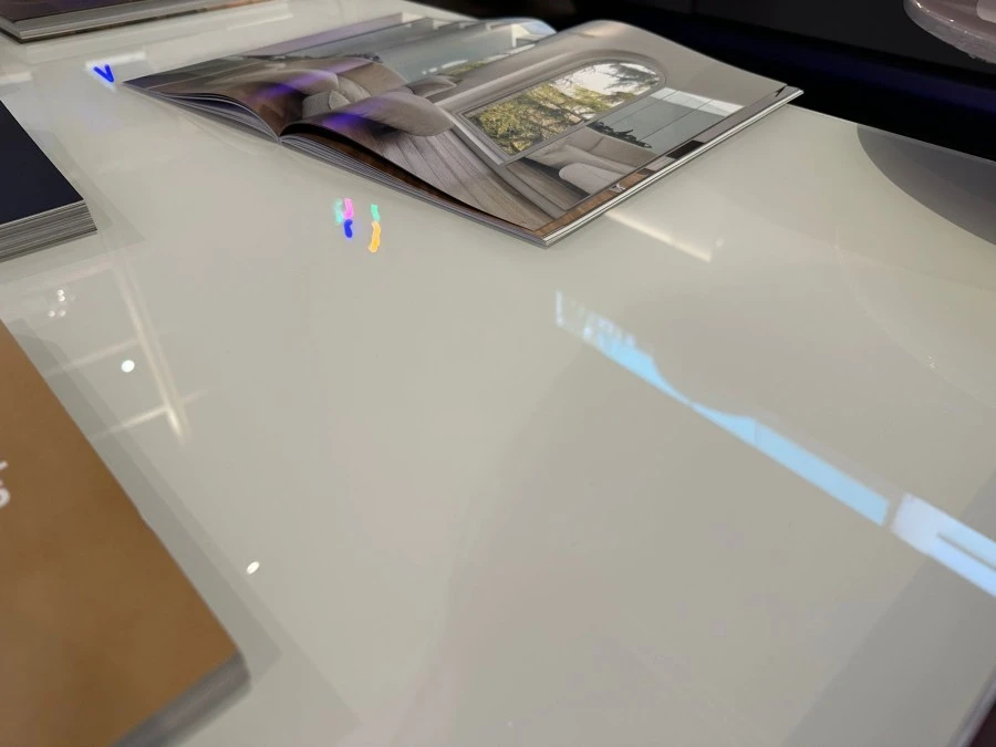 Tavolino rettangolare Glas Italia Atlantis