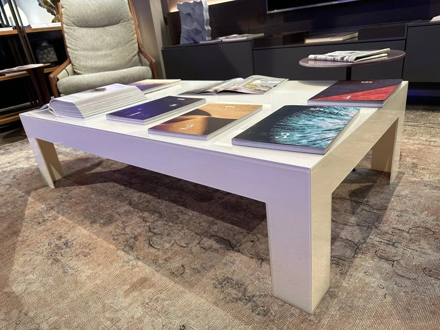 Tavolino rettangolare Glas Italia Atlantis