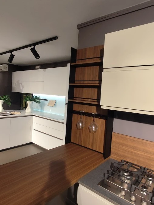 Cucina lineare Aran cucine Masca