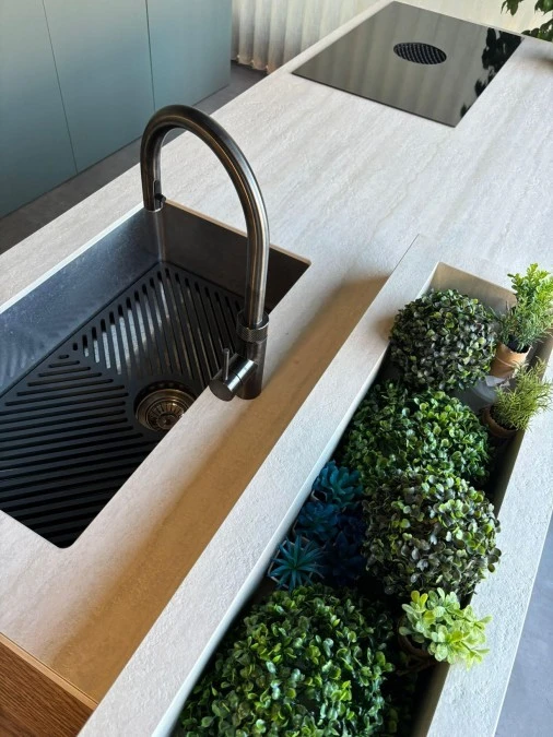 Cucina con Isola Dibiesse Area Job
