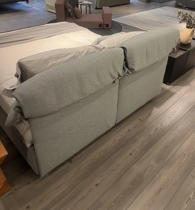 Letto matrimoniale con contenitore Flou Nathalie