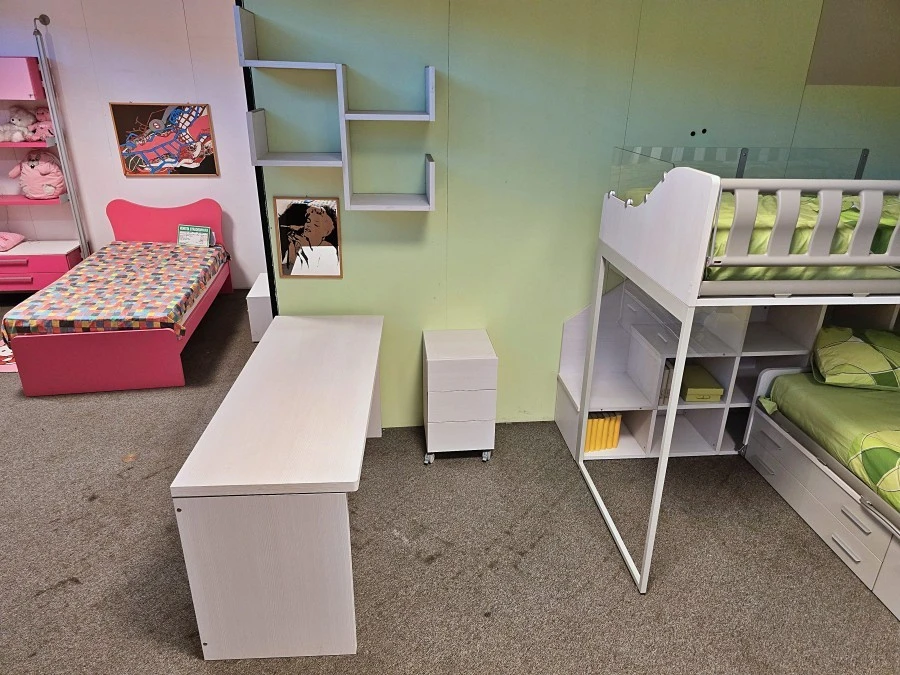 Cameretta a ponte Moretti Compact Sirius Betulla