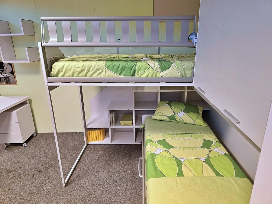 Cameretta a ponte Moretti Compact Sirius Betulla