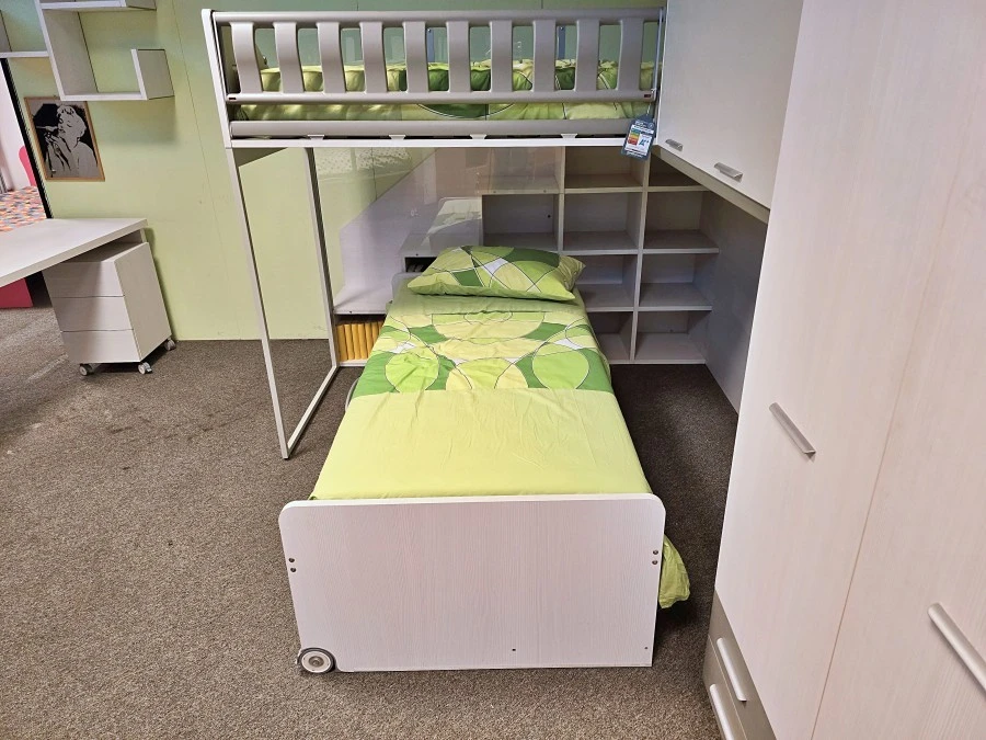 Cameretta a ponte Moretti Compact Sirius Betulla