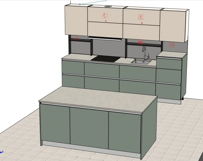 composizione senza colonna frigor e forno