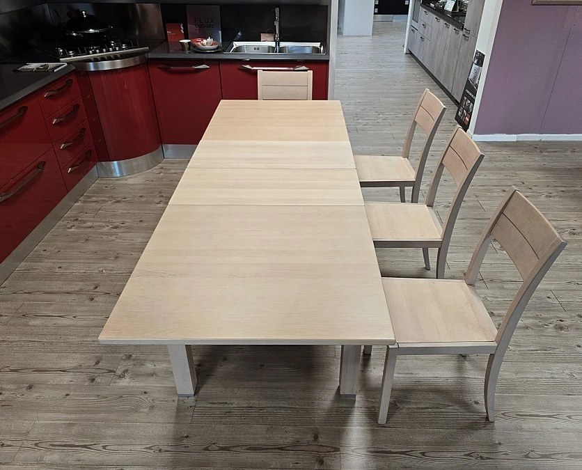 Tavolo allungabile Grattarola Ulla + 4 Sedie