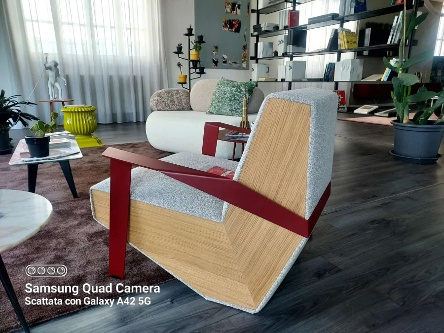 Poltrona Moroso silver lake
