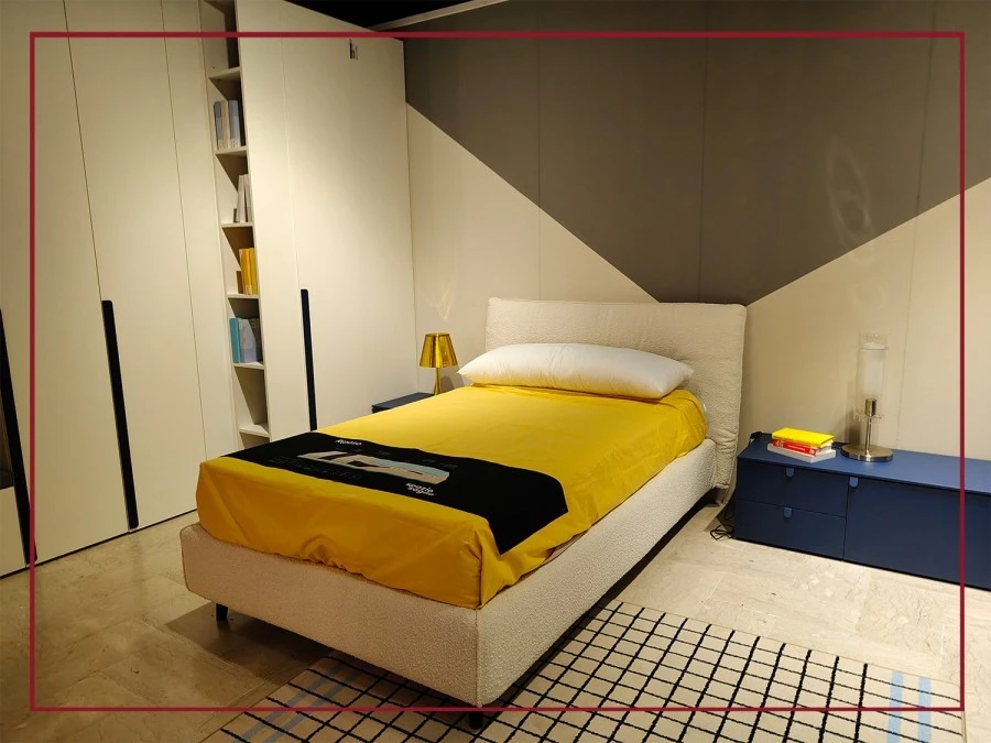 Letto a una piazza e mezza Samoa Cut compatto