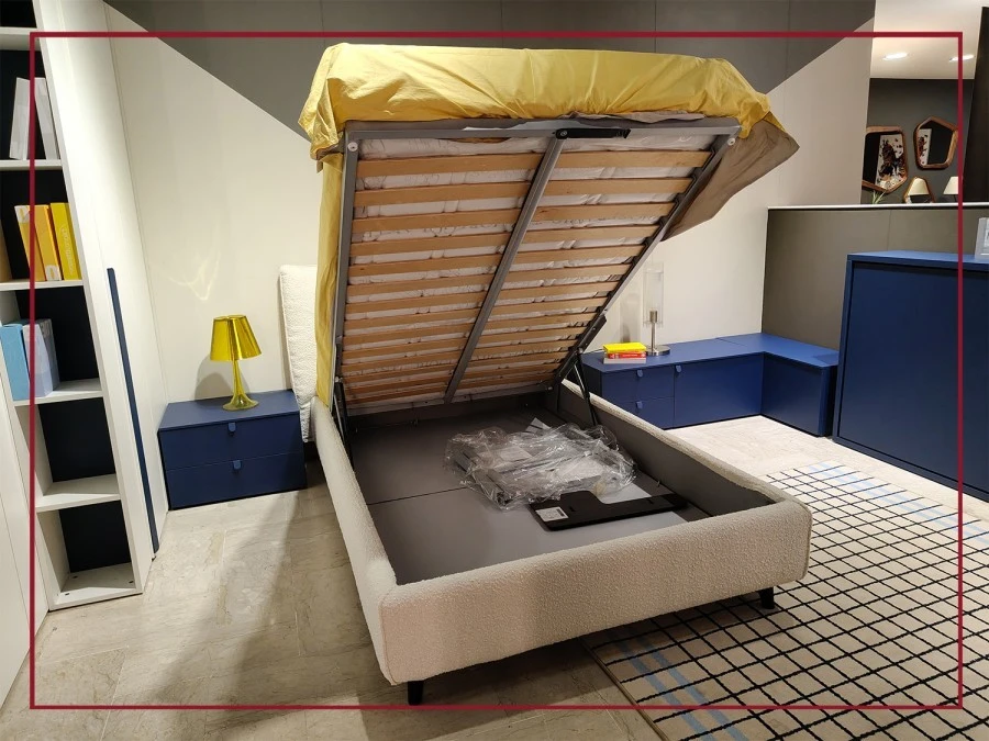 Letto a una piazza e mezza Samoa Cut compatto
