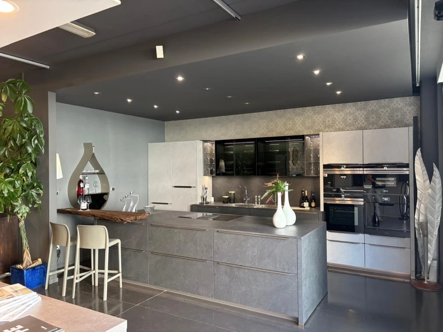 Cucina con Isola Cucina Tedesca Stone Art