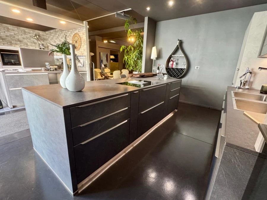 Cucina con Isola Cucina Tedesca Stone Art