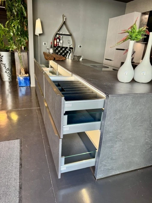 Cucina con Isola Cucina Tedesca Stone Art