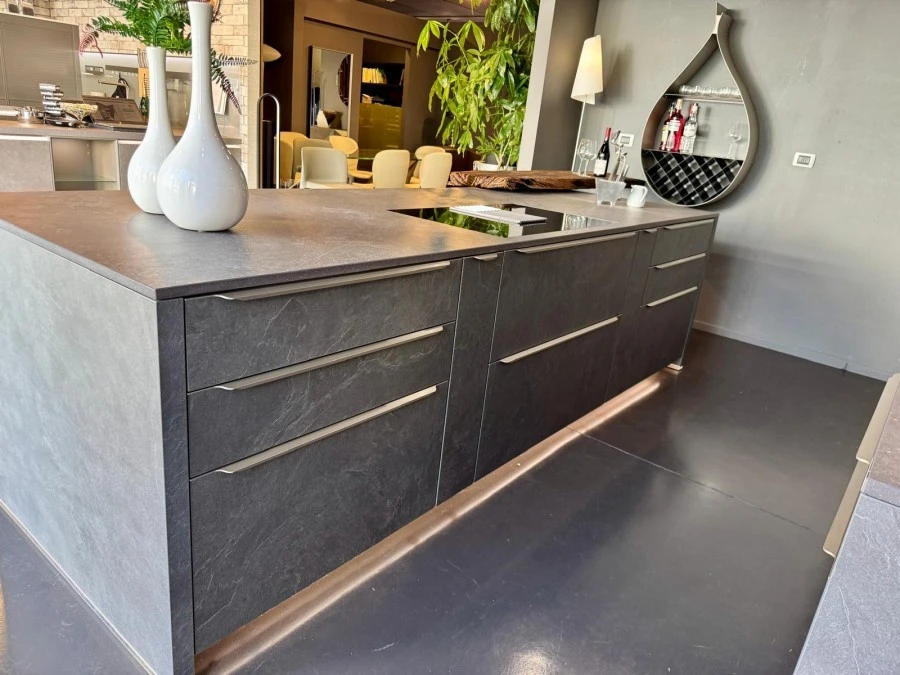 Cucina con Isola Cucina Tedesca Stone Art