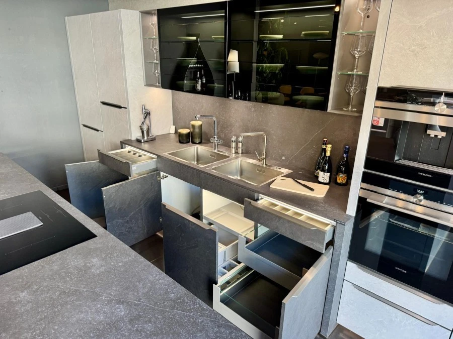 Cucina con Isola Cucina Tedesca Stone Art