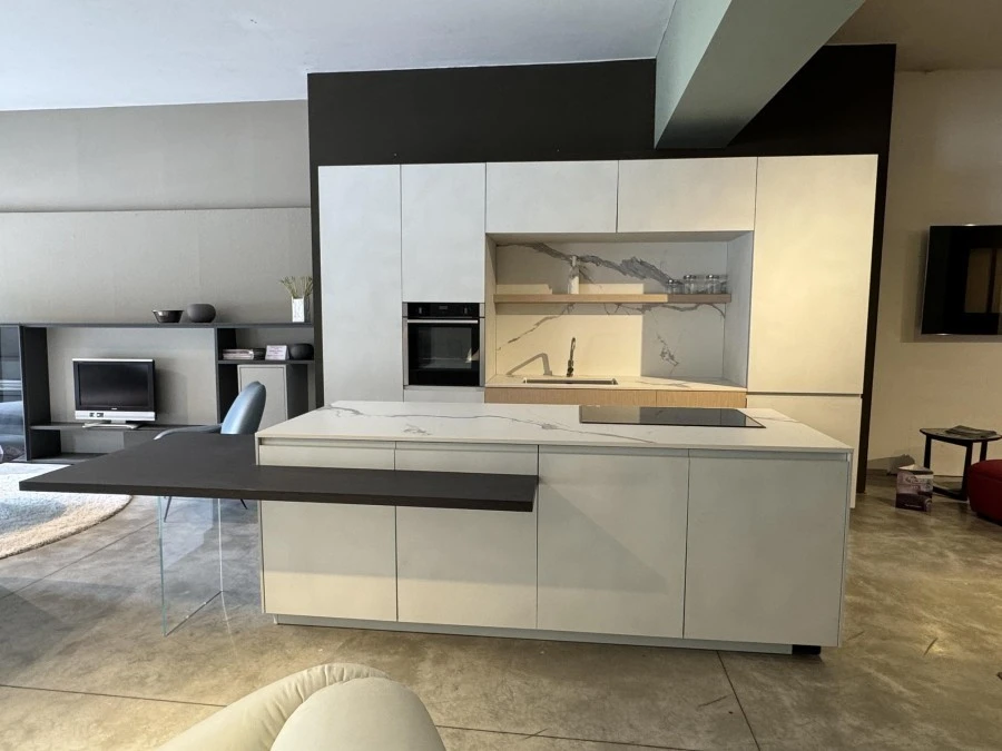 Cucina con Isola Euromobil LAIN