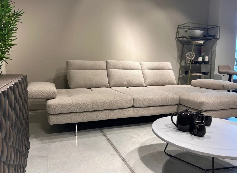 Divano Chaise-longue Calia Toby Wing