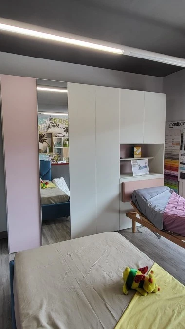 Cameretta letto singolo Moretti Compact RDF25